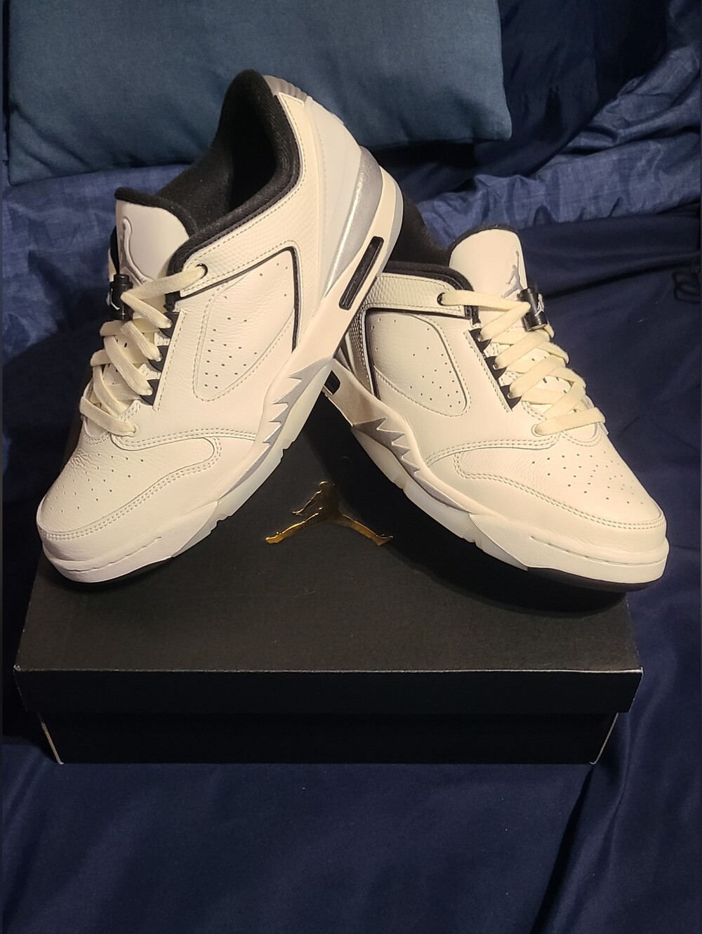 Jordan Sixty Plus Low "Sail Black Swan"  New In Box! Women 12/Men 10.5